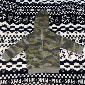 KIDS CAMO SWEATER